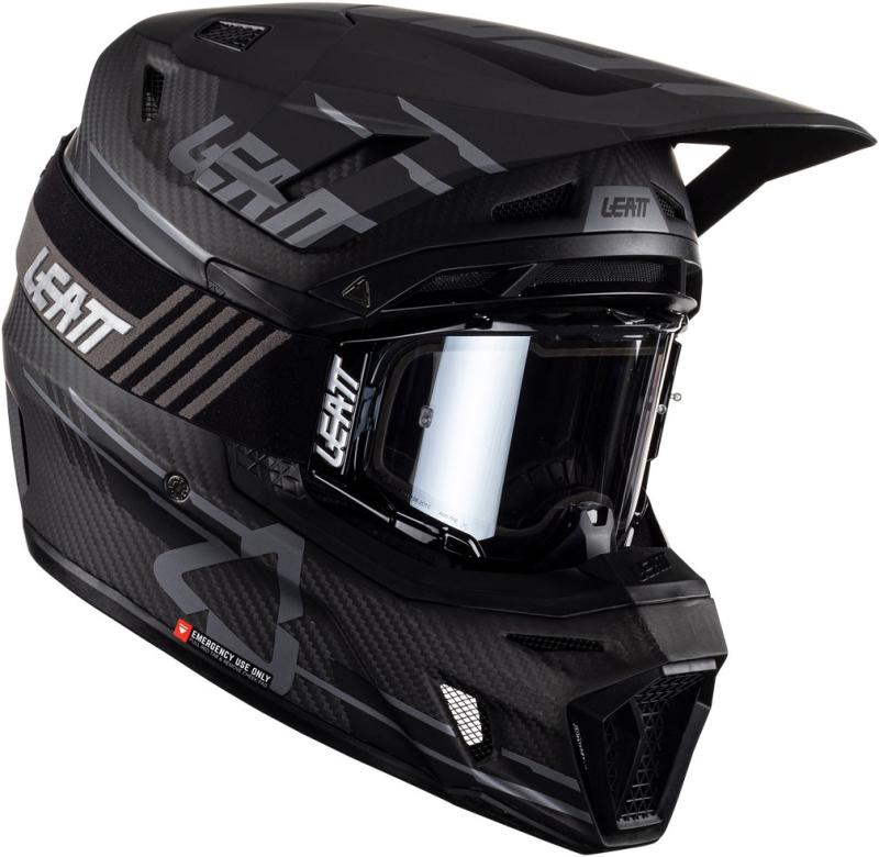 Мотошлем Leatt Moto 9.5 Carbon Helmet Kit V24 Black