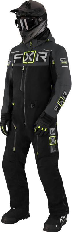 Комбинезон FXR M Maverick Lite Monosuit 23 Black/Char/HiVis