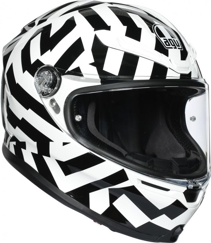 AGV Шлем K-6 Multi Secret Black/White