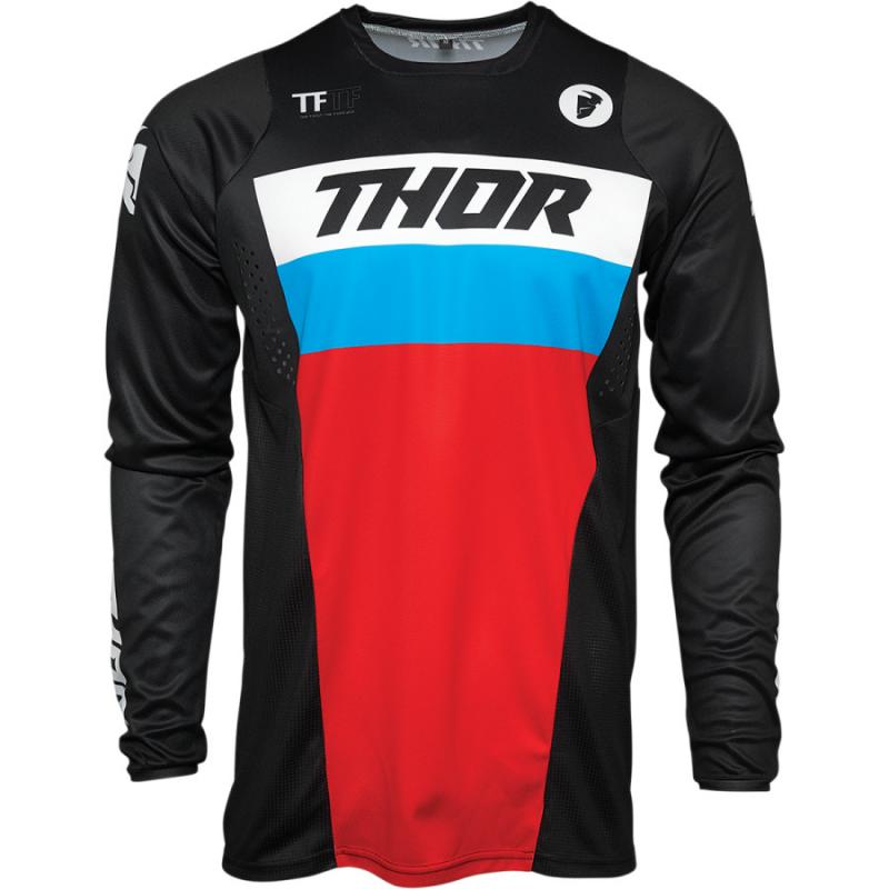 Джерси Thor Pulse Racer Black/Red/Blue