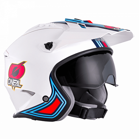 Шлем открытый O'NEAL Volt MN1, глянец Белый/красный M