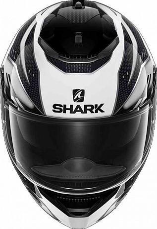 Шлем интеграл Shark Spartan Antheon, Черный-серый