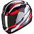 Мотошлем Scorpion EXO-390 Boost, цвет Черный/Белый/Красный