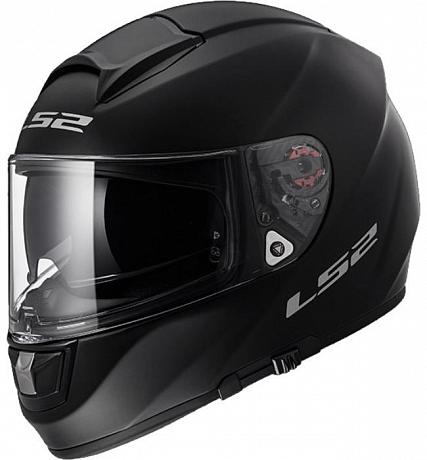 Шлем интеграл LS2 FF397 Vector Ft2 Solid Черный матовый S
