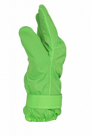Дождевые перчатки Hyperlook Element зеленые  S