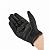 Текстильные перчатки Moteq Twist 2.1, черные S