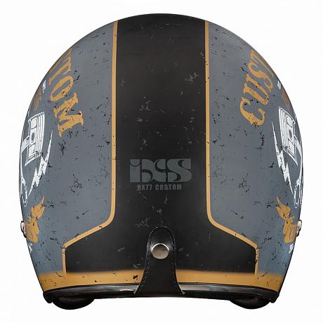 Шлем HX 77 IXS Серо-черный матовый