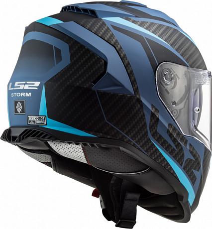Шлем LS2 FF800 Storm Racer Matt Blue