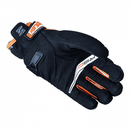 Мотоперчатки Five RS-C Glove white/fluo orange