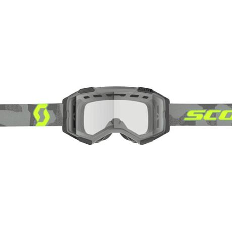 Очки SCOTT Enduro light grey/neon yellow/clear