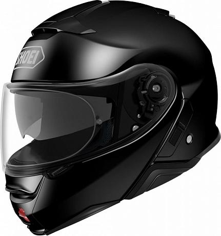 Шлем модуляр Shoei Neotec II Plain, черный XS