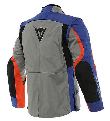Куртка текстильная Dainese Alligator Charcoal-gray/sodalite-blue/flame-orange