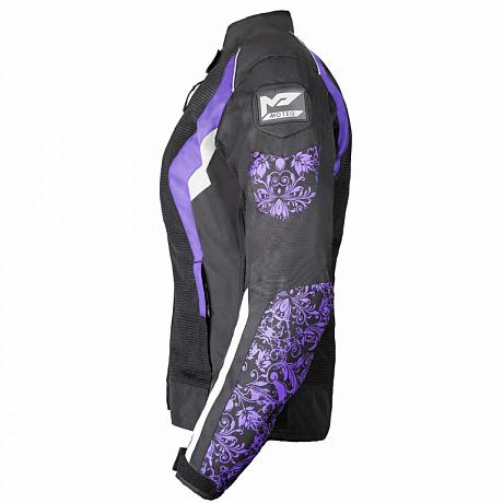 Текстильная женская куртка Moteq Roxy фиолетовая 2XS