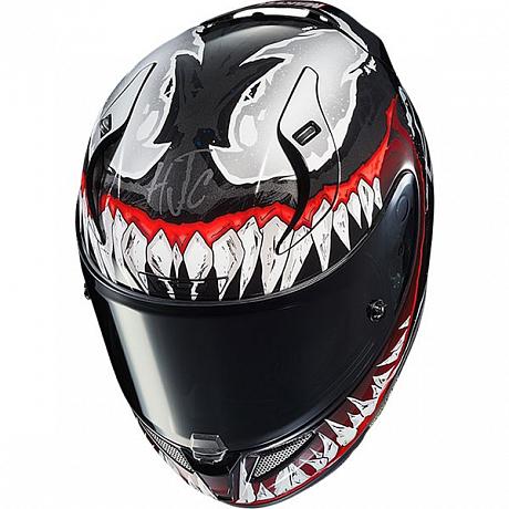 Шлем интеграл HJC Rpha 11 Marvel MC1 Venom 2 M