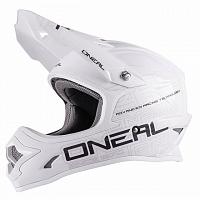 Кроссовый шлем Oneal 3Series Solid белый