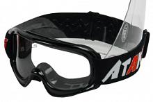 Очки для мотокросса детские Ataki HB-115 черный глянцевый
