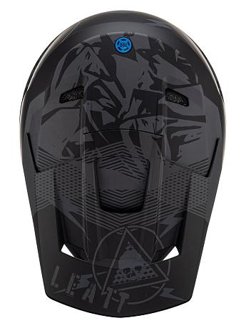 Шлем кроссовый Leatt Moto 2.5 Helmet Stealth V24 XL