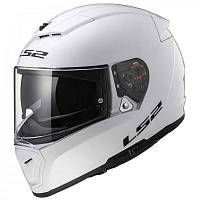 Шлем интеграл LS2 FF390 Breaker Evo Gloss White