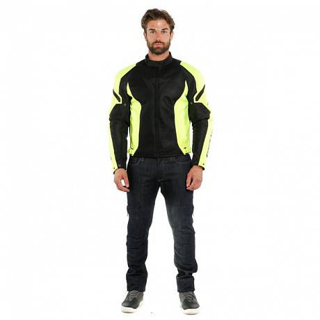 Куртка текстильная Dainese Air Crono 2 Black/Fluo-Yellow