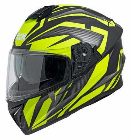Шлем интеграл IXS Full Face Helmet iXS216 2.1 Желто-черный S