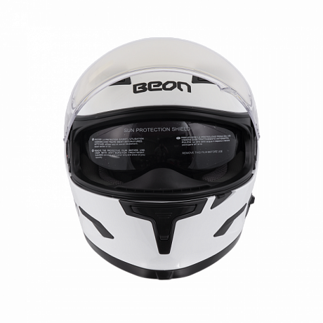 Шлем Beon B-503 SHINY WHITE