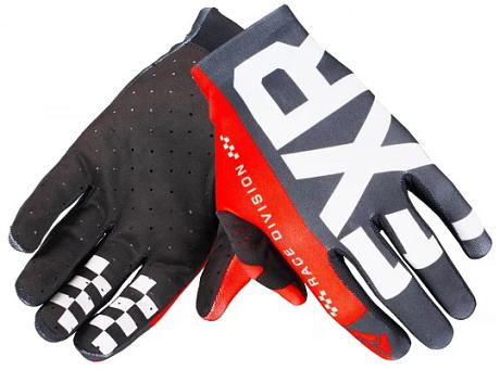 Перчатки FXR Slip on Lite MX 19 Black/Red 2XL