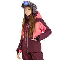 Куртка утепленная детская Dragonfly Gravity Teenager 2024 Purple - Brown