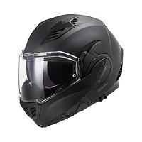 Шлем модуляр LS2 FF900 Valiant II Noir, черный матовый