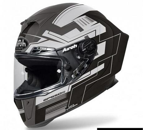 Шлем AIROH GP550 S Challenge, Серо-Черный Матовый L