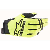 Мотокроссовые перчатки Alpinestars Radar Gloves, желто-черный