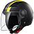 Открытый шлем LS2 OF562 Airflow Metropolis Matt Black Yellow