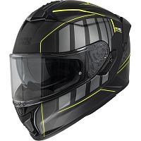 Шлем интеграл IXS iXS422 FG 2.1 черный/желтый
