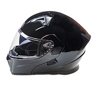 Шлем модуляр AiM JK906 Black glossy