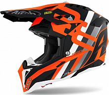 Кроссовый шлем Airoh Aviator 3 Rainbow Orange Matt