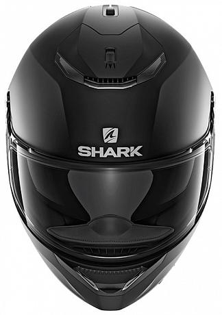 Шлем интеграл Shark Spartan Черный матовый XS