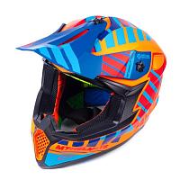 Шлем кроссовый MT MX802 Falcon Energy B14 matt flur orange