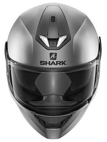 Шлем интеграл Shark Skwal 2 Blank Mat, антрацит