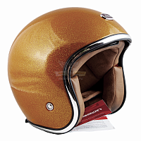 Шлем открытый BEON B-108 Glitter Gold