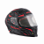  Шлем Beon B-503 matt black/red XS