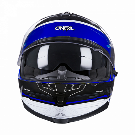 Шлем интеграл O'NEAL Challenger Matrix, синий/черный S