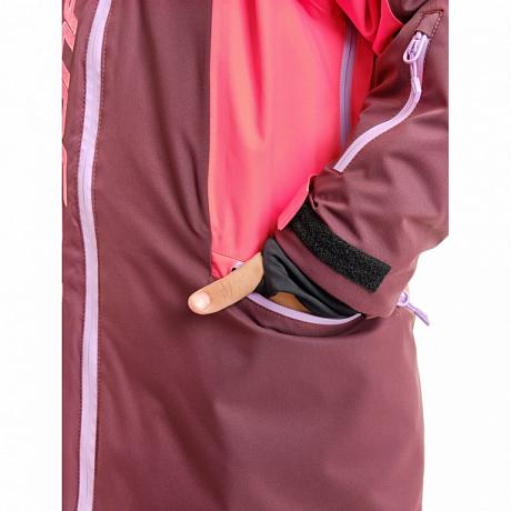Куртка утепленная детская Dragonfly Gravity Teenager 2023 Purple - Brown 140-146