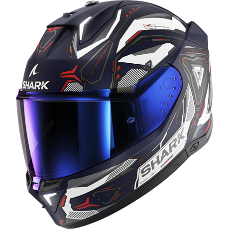 Мотошлем Shark Skwal i3 Linik Blue/White/Red S