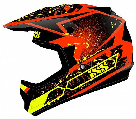 Кроссовый шлем IXS HX 361 2.0, красный L