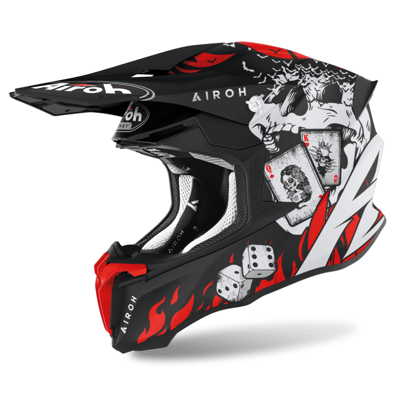 Кроссовый шлем Airoh Twist 2.0 Hell Matt