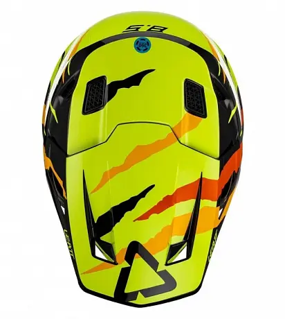 Шлем кроссовый Leatt 8.5 V23 Citrus Tiger S